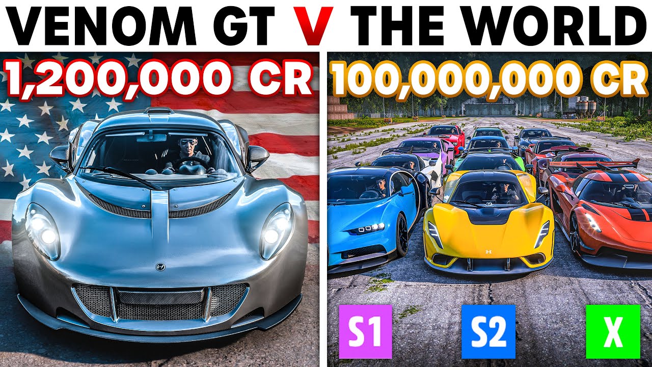 Forza Horizon 5 | Hennessey Venom GT VS The World | Is This America's Greatest Hypercar?