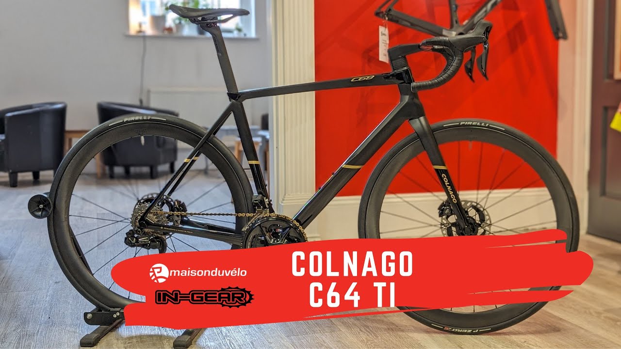 Colnago C68 Titanium - Black and Gold &ndash; 51