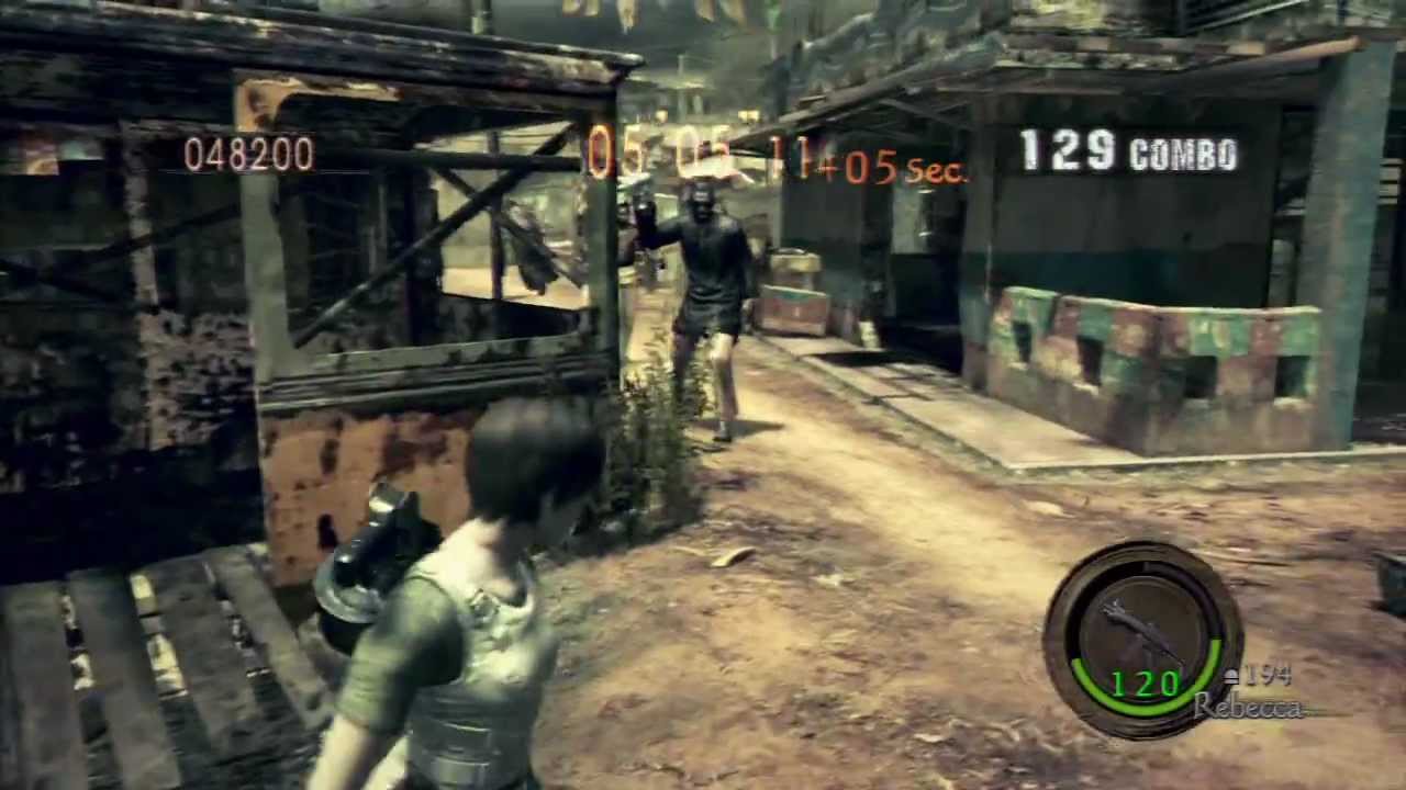 Resident Evil 5 Mercenaries Reunion Solo Public Assembly - 845,701 (Rebecca)