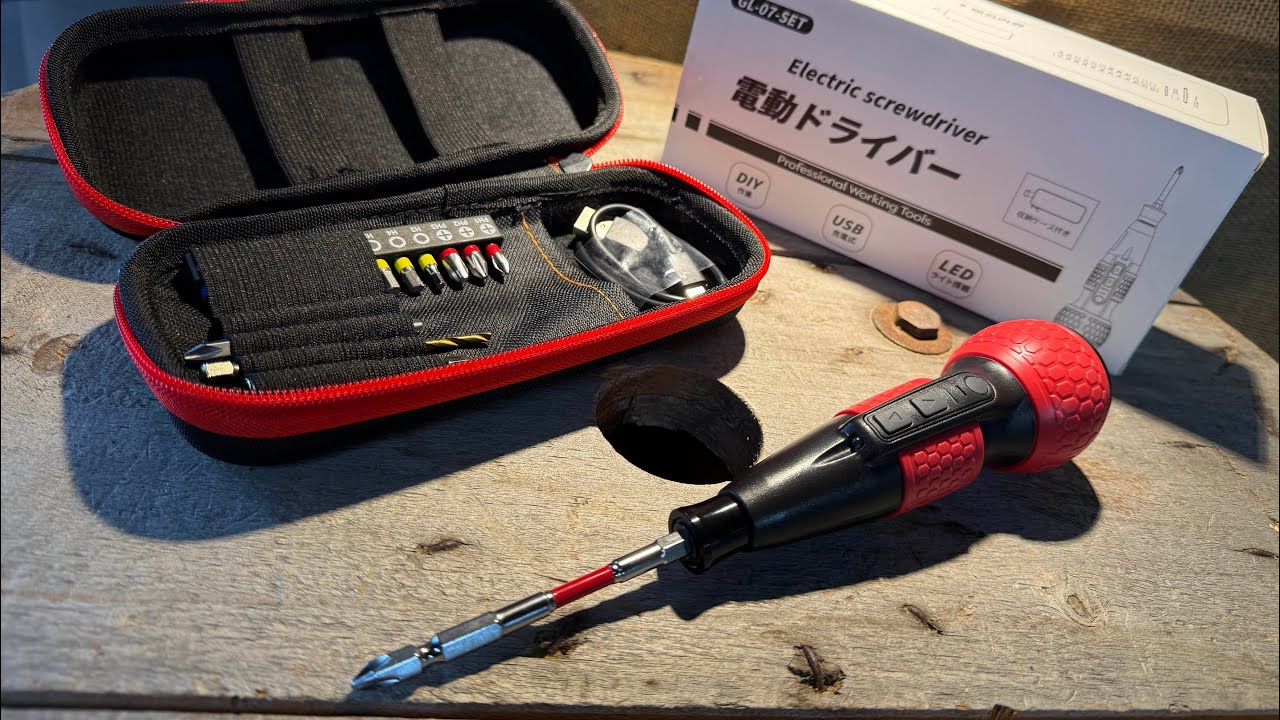 この電動ドライバー　マジですげぇ‥