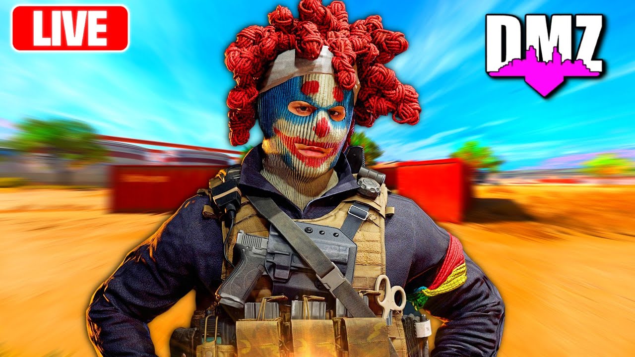 🔴 LIVE - DMZ | Al Mazrah’s THICKEST Clown (PS5)