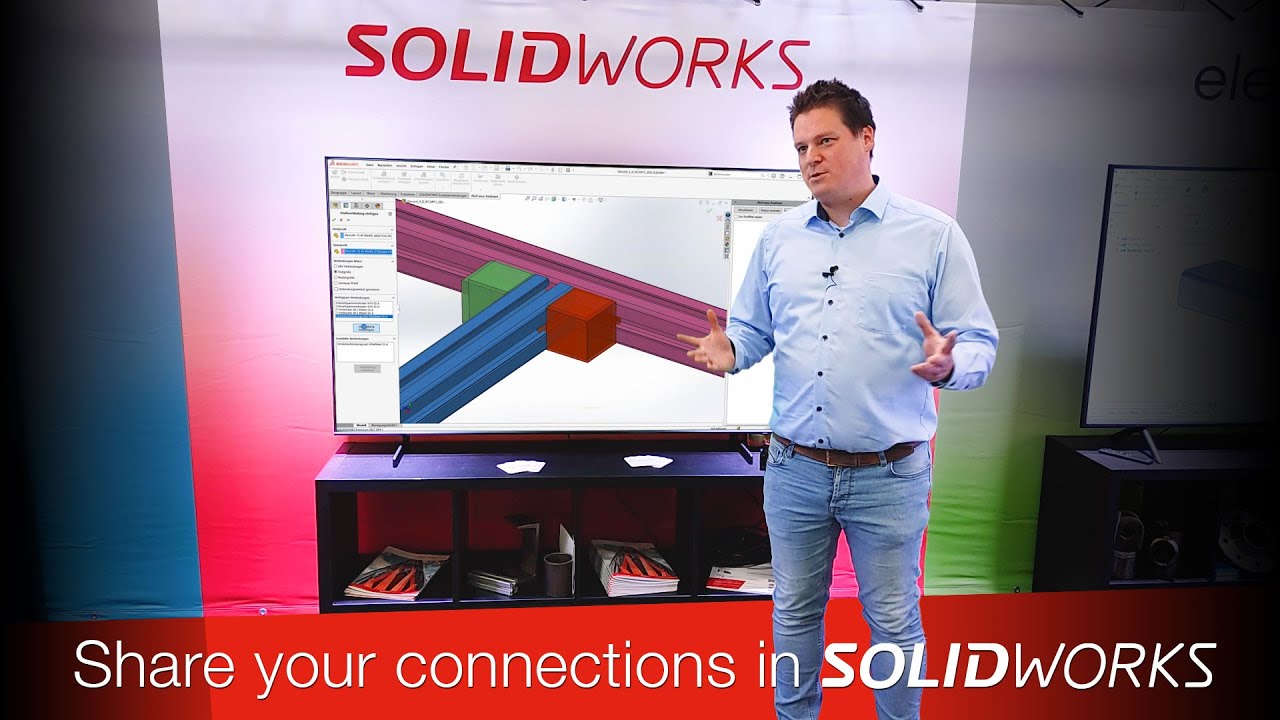 Aluminum profile design with SOLIDWORKS - new in AluFrame Assistant v2.1