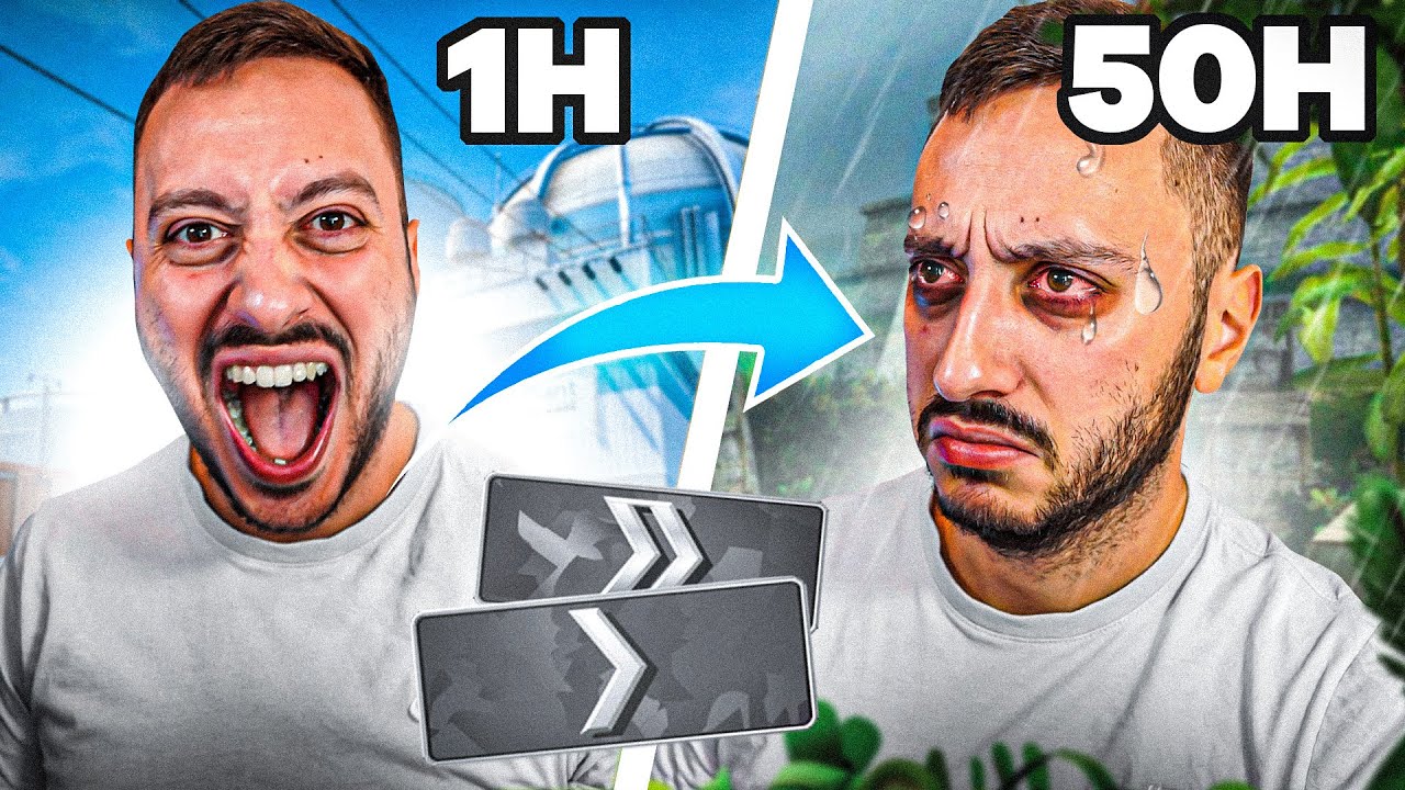 J'ai surv&eacute;cu 50h aux Silvers.. (CS:GO)