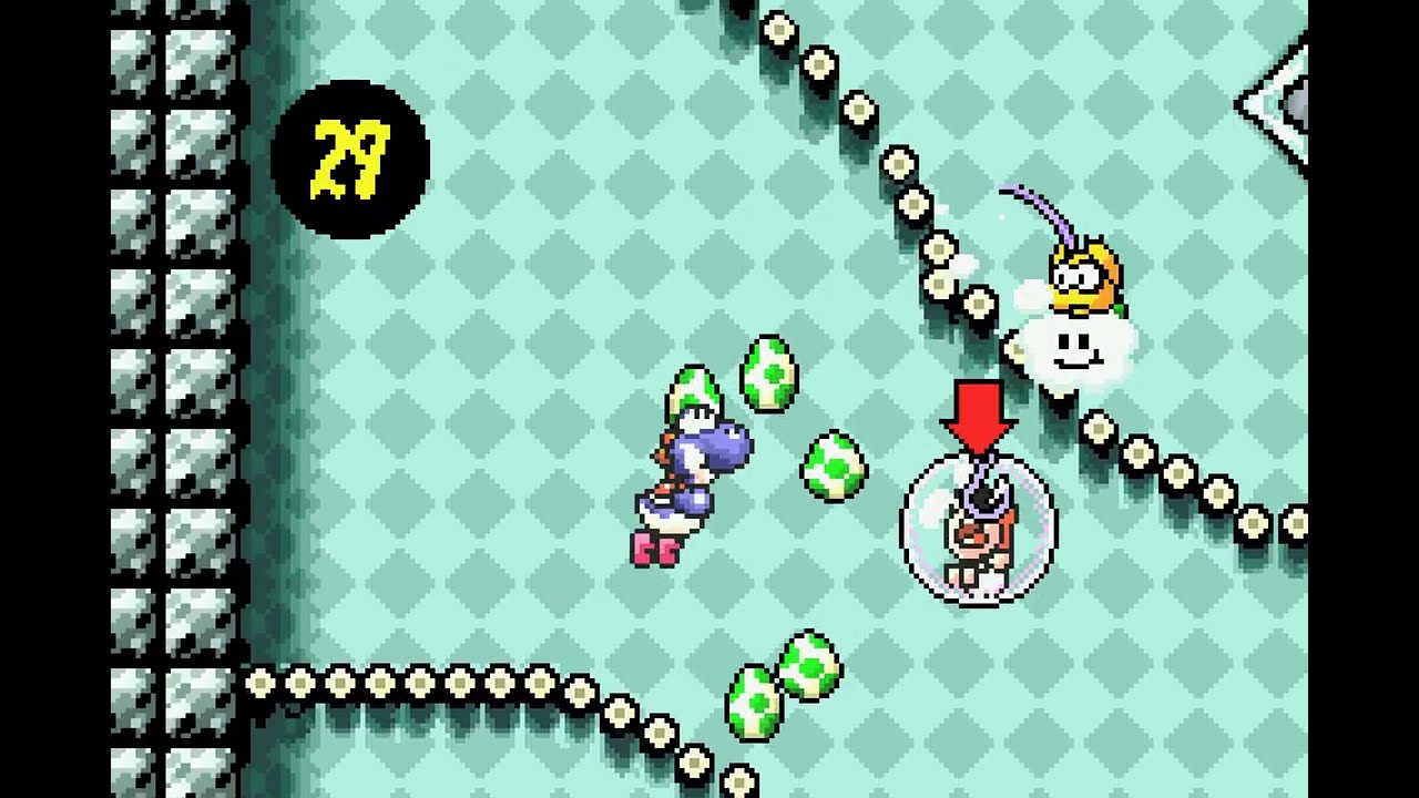 Yoshi's Island: Super Mario Advance 3 - 4-8: Hookbill the Koopa's Castle