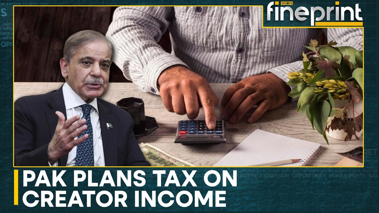 Pakistan Finance Bill 2026: 5% Tax On YouTube & Social Media Income | WION Fineprint