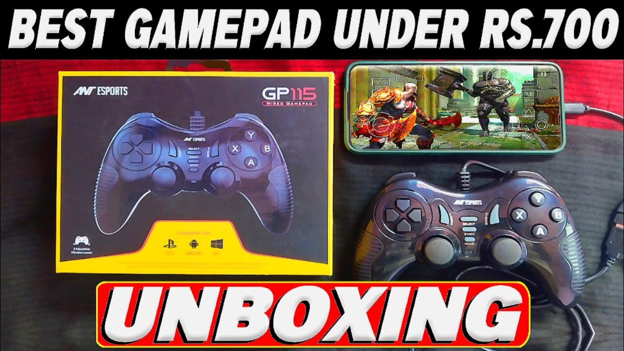 🔥Best Gamepad/Controller Under Rs.700 For Android | Best Controller For Aethersx2 And Ppsspp | GP115