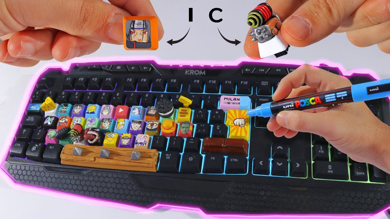 ¡PERSONALIZANDO MI TECLADO TECLA POR TECLA! (parte 3) *𝘁𝗲𝗿𝗺𝗶𝗻𝗮𝗺𝗼𝘀 𝗹𝗮𝘀 𝗟𝗘𝗧𝗥𝗔𝗦*