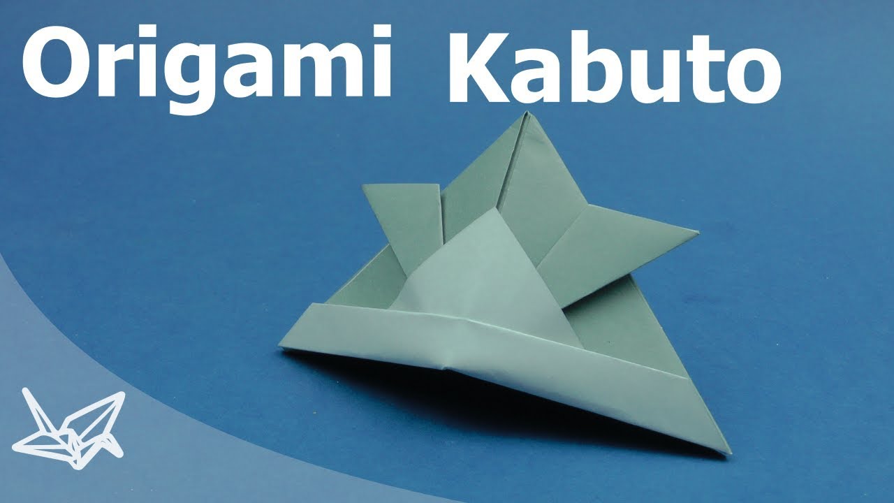 Origami Samurai Helmet Kabuto