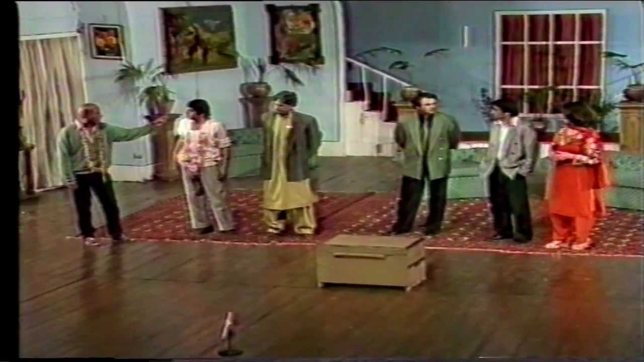 GHAR AYI BHARJAI (PAKISTANI PUNJABI COMEDY STAGE DRAMA) PART 2/7