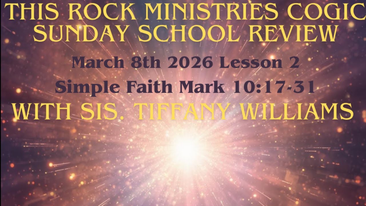Sunday School Review with Sis. Tiffany Williams