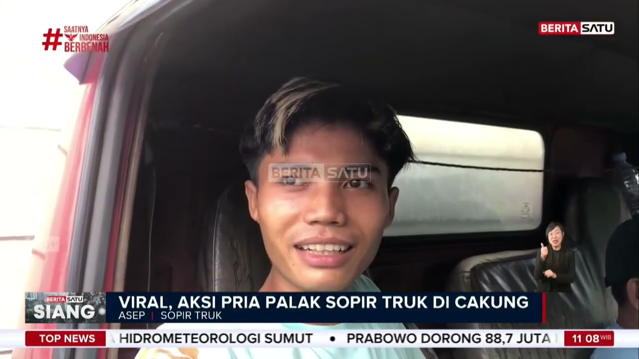 Viral Aksi Preman Palak Sopir Truk di Lampu Merah Cakung #Beritasatu