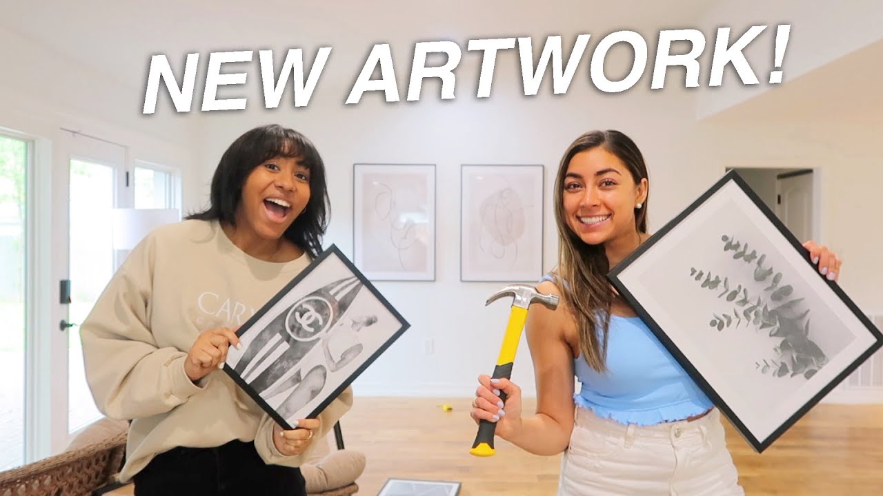 Hanging Up New Artwork & Mini Haul!