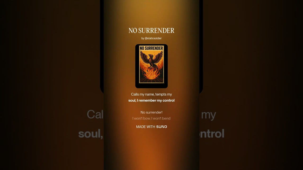 NO SURRENDER | Inspirational Metal