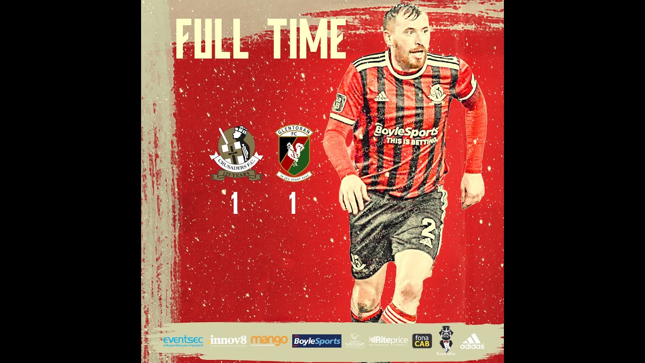 Crusaders 1-1 Glentoran 28/10/23