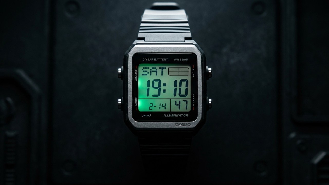 Новые часы Casio W-221H 2026 года