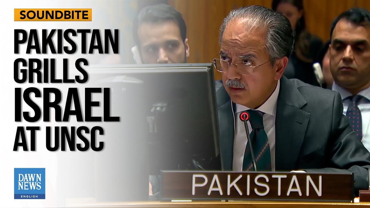Pakistan Urges UN For Swift Action: The Bloodshed In Gaza Must End | Dawn News English