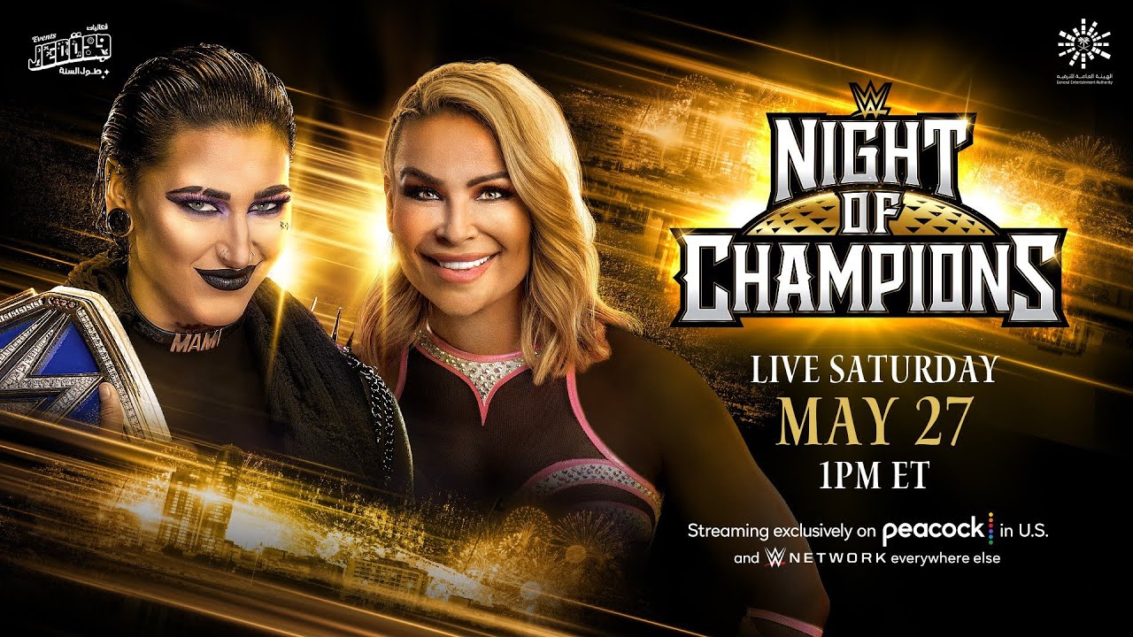 WWE 2K23 - WWE Night of Champions: Rhea Ripley vs Natalya (SmackDown Women's Championship)