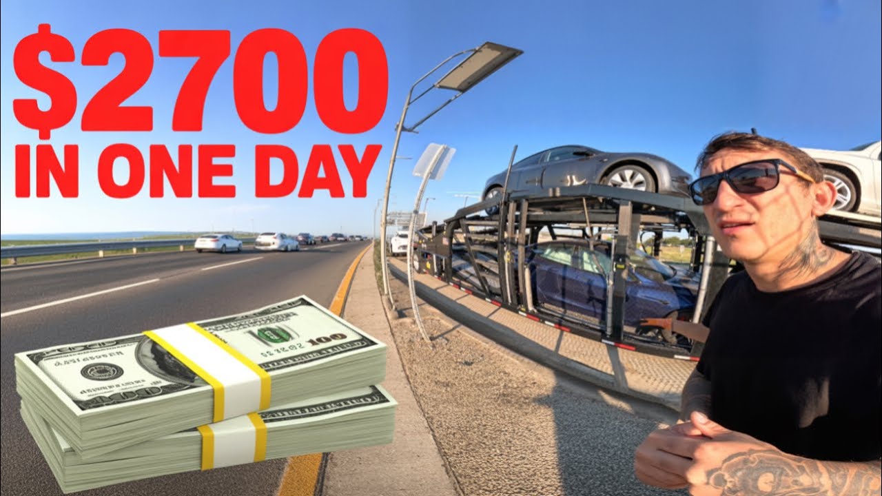 Я заработал 2700 долларов за ОДИН ДЕНЬ перегона автомобилей!