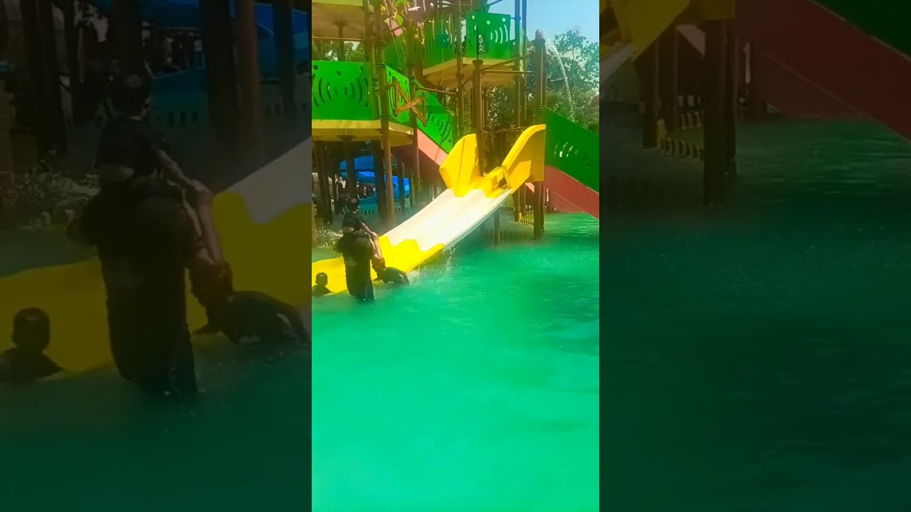 new rimjhim water Kingdom Brambe water park 🏞️🏞️