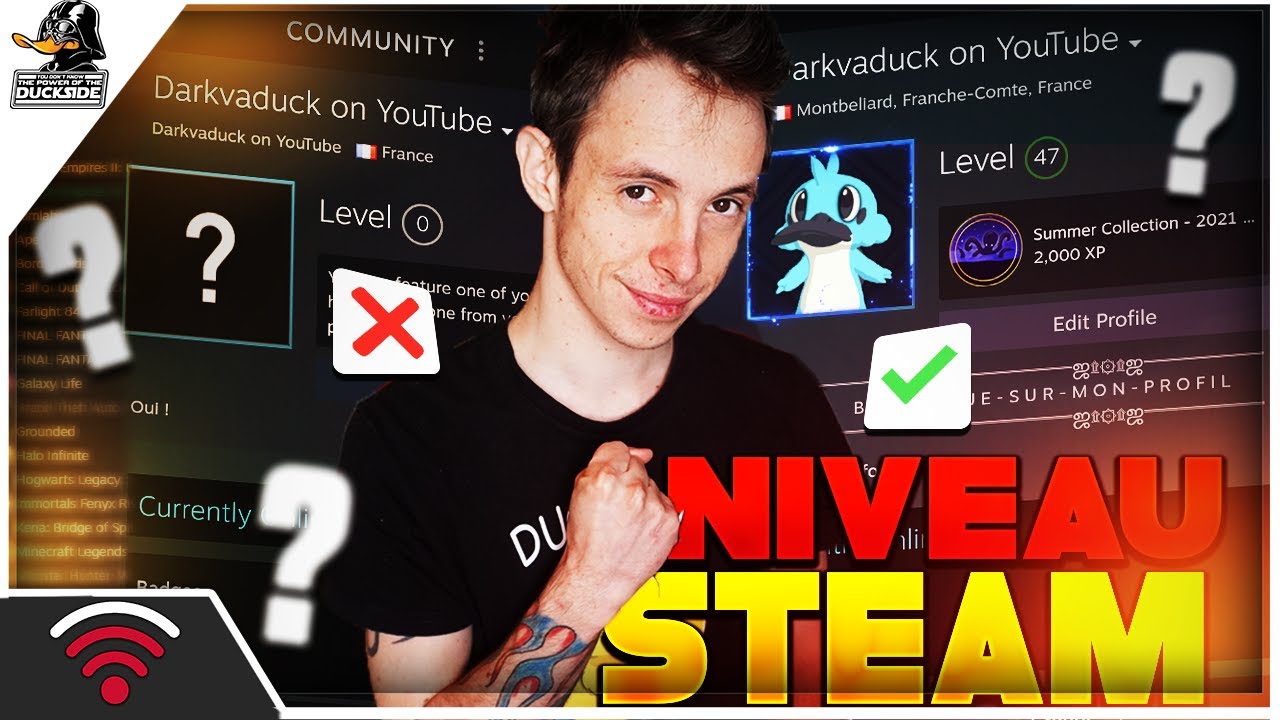 Comment augmenter RAPIDEMENT en niveau sur STEAM ? | Darkvaduck