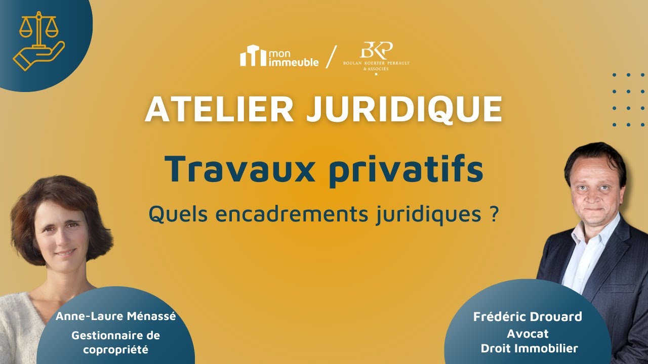 Travaux privatifs impactant les parties communes : quels encadrements juridiques