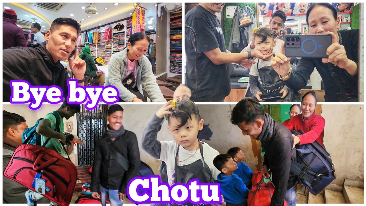Bye-bye Chotu || Gift for chotu mom || Winter Business || Tibetan YouTuber ||Tibetan Vlogger