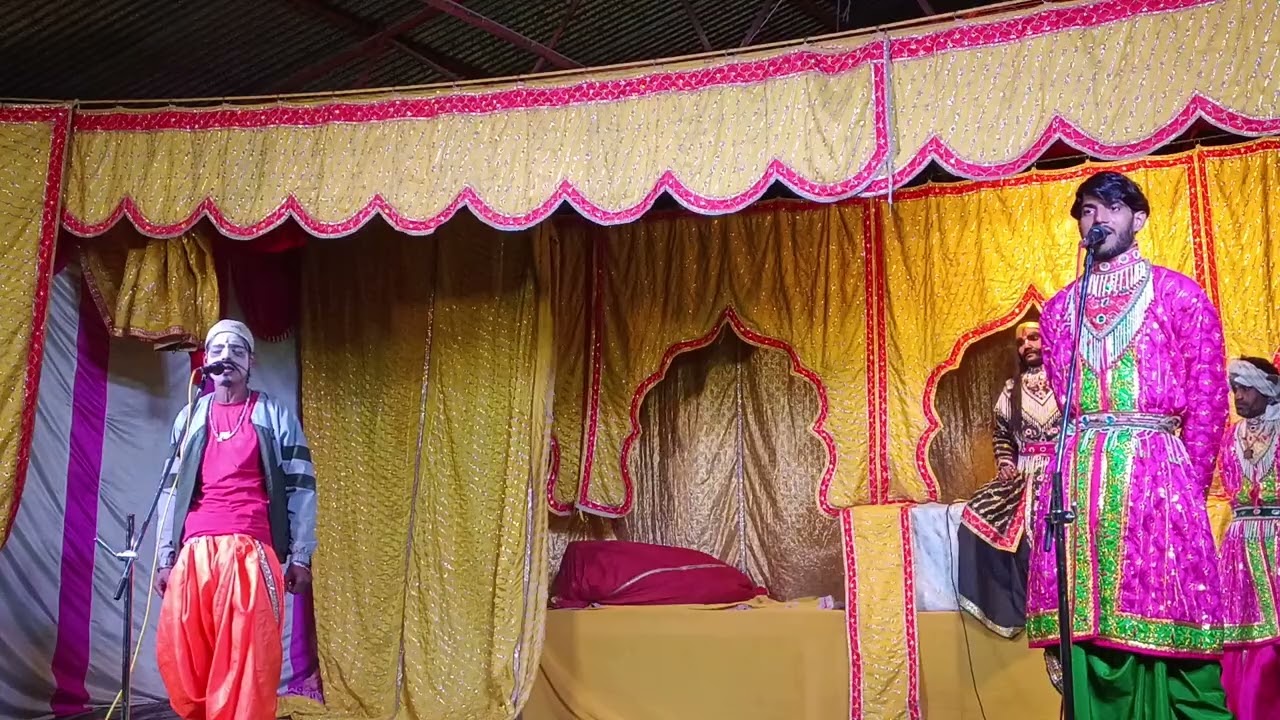 रास लीला समिति अध्यक्ष भुवनेश जी वृन्दावन#  द्वारा# इटैलिया राजा# राजपूत साउंड बंगरा/ 8009971081/