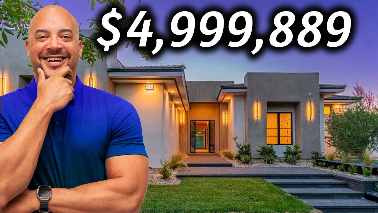 I Toured A 100% Remodeled $4,999,889 Vegas Home 🤯 (Living in Las Vegas)