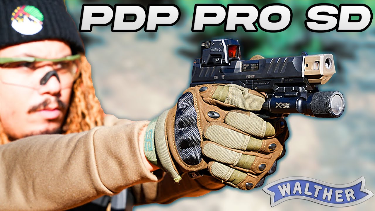 ЛУЧШИЙ служебный пистолет? Обзор Walther PDP Pro SD Compact 1000 Round!
