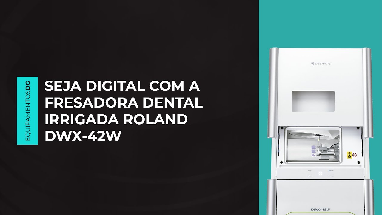 Fresadora Dental Irrigada Roland DWX-42W - Seja Digital!