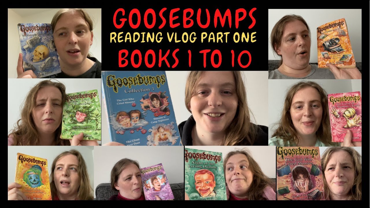 GOOSEBUMPS READING VLOG | PART ONE | BOOKS 1 TO 10