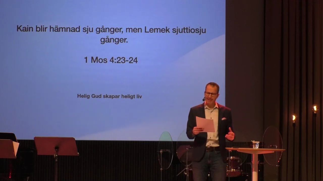 Helig Gud skapar heligt liv - predikan av Niclas Strindell 2025-12-14