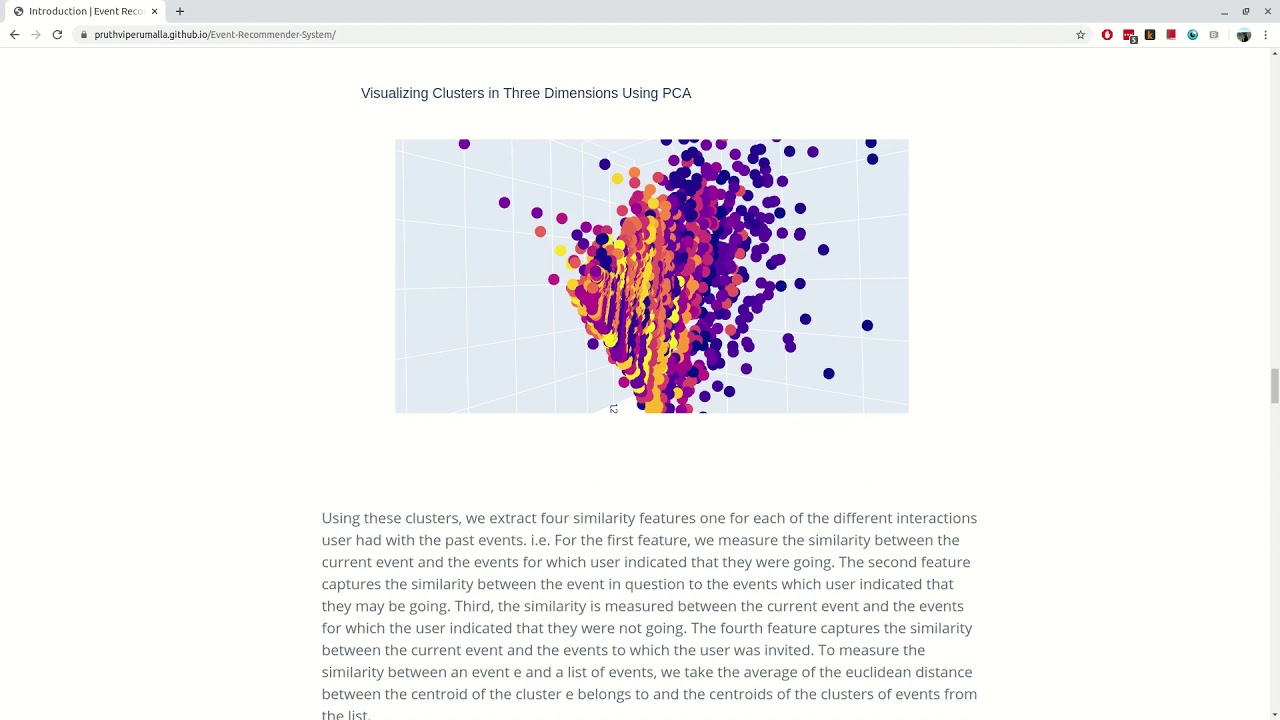 Machine Learning Project (Event Recommendation systems)