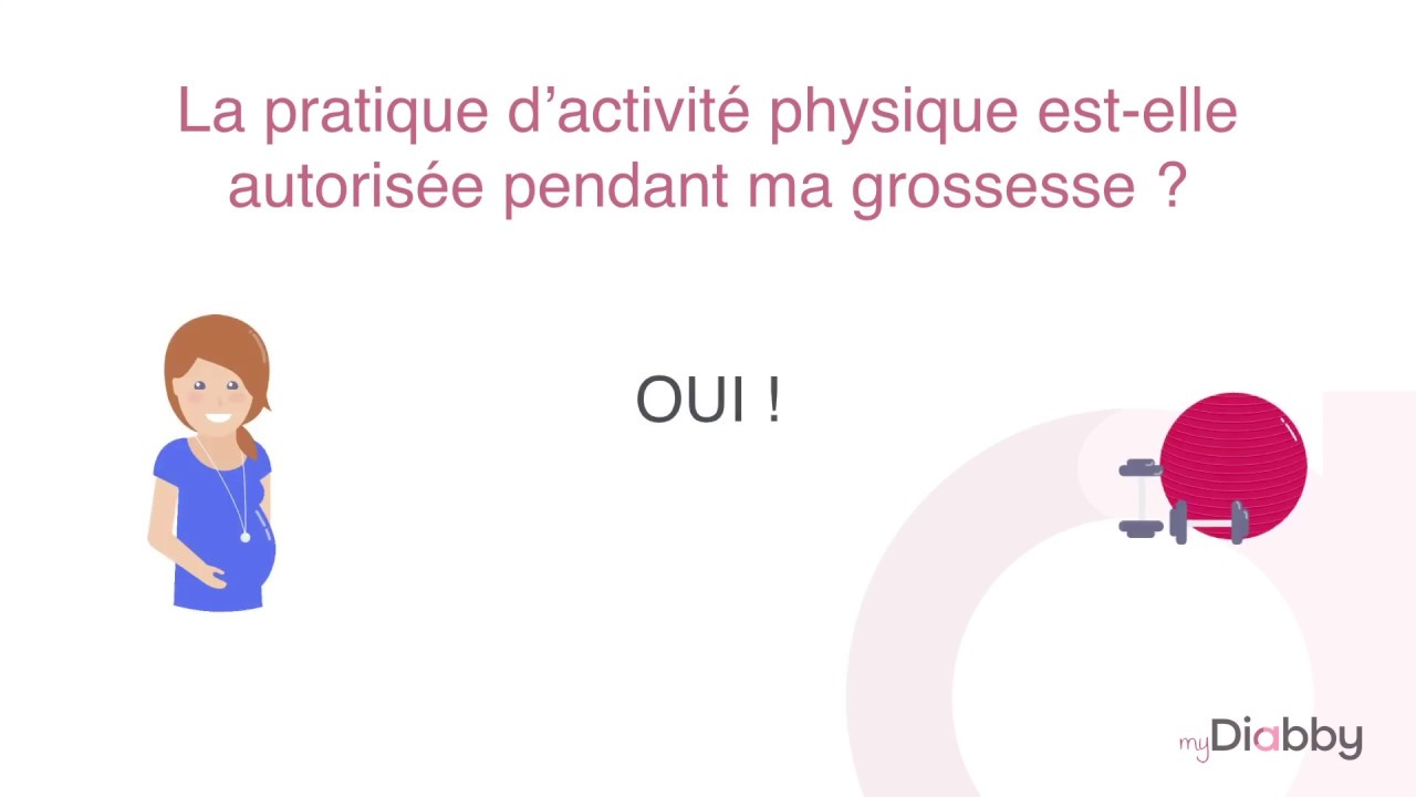 Comprendre le diabète gestationnel - Vidéo 7 Activité physique