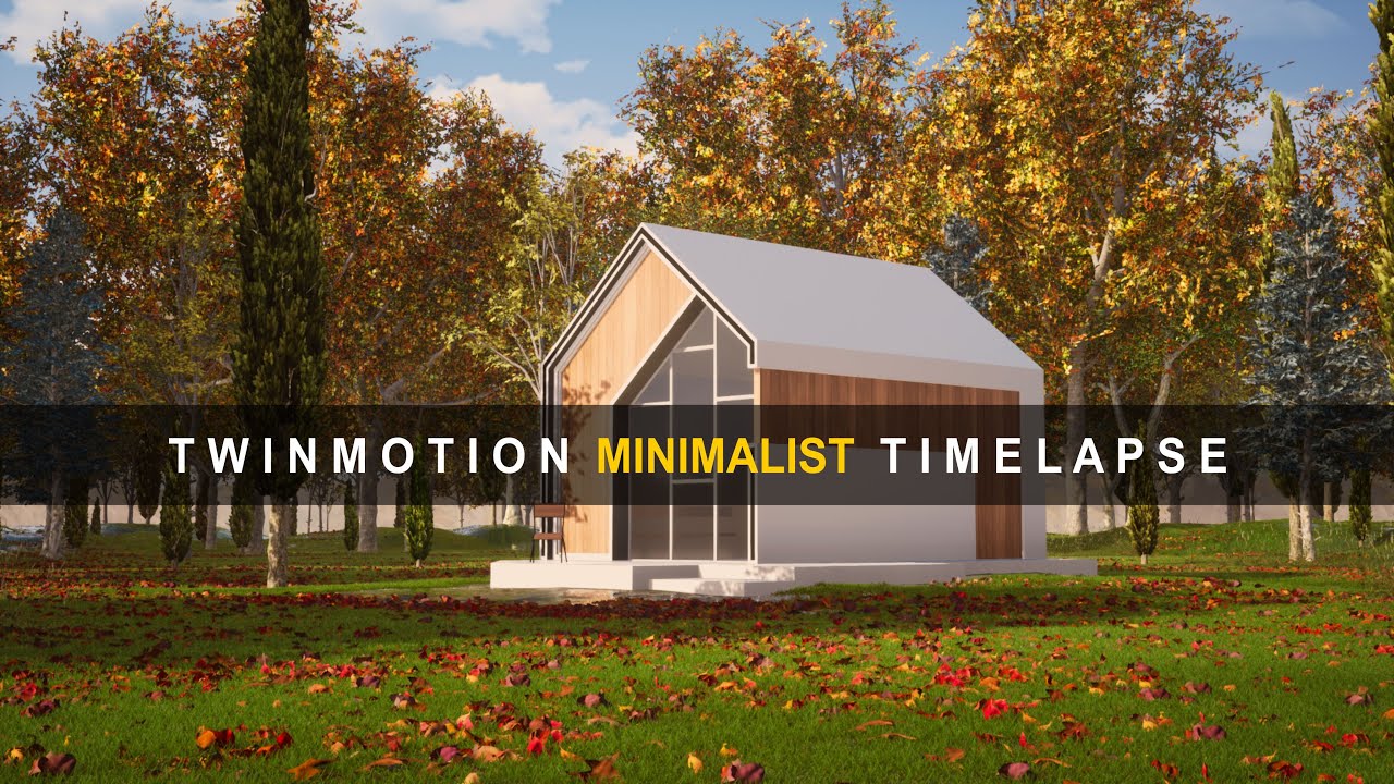 Twinmotion TIMELAPSE: Minimalist Autumn.