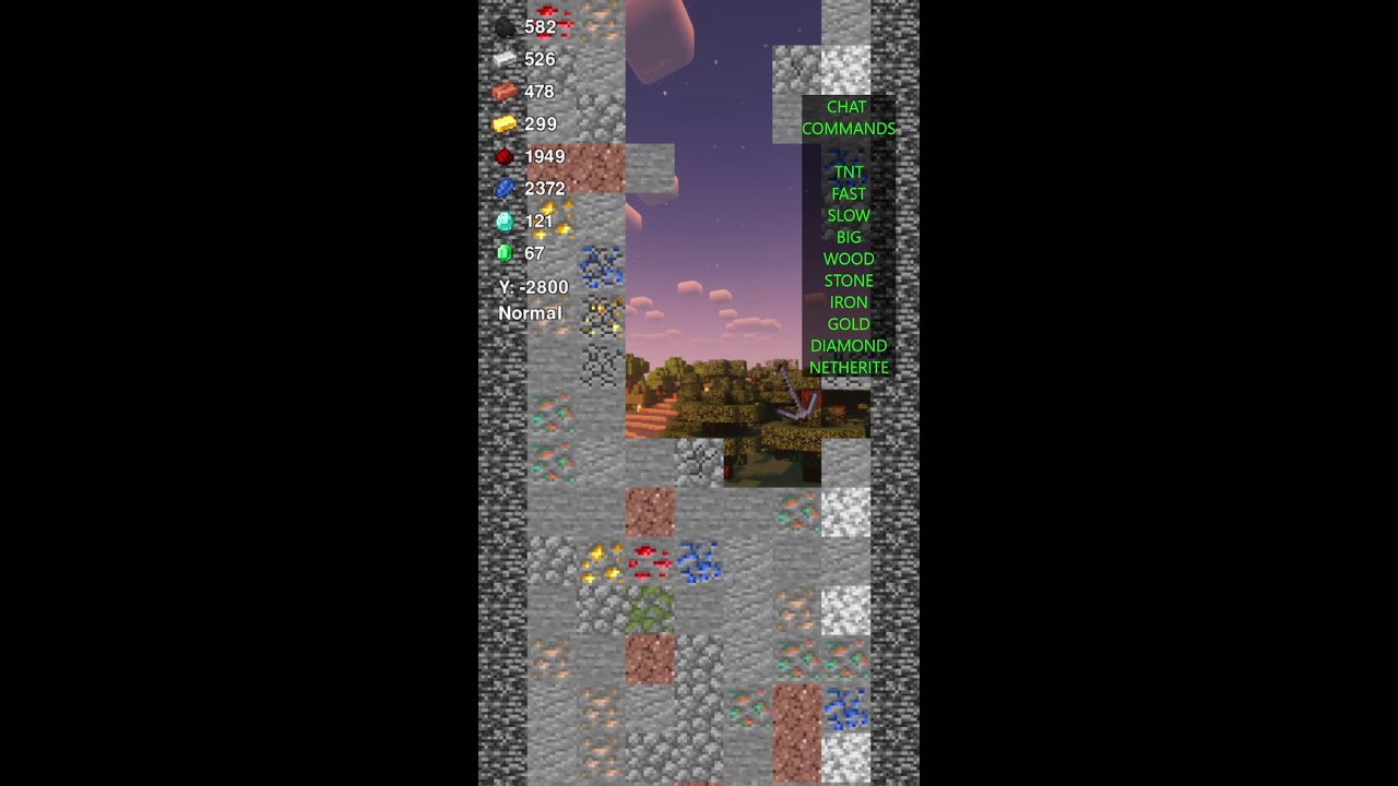 ⚡ Interactive Falling Pickaxe LIVE | Chat Plays the Game!