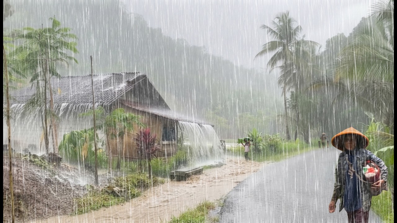 RAINSTORM THAT HEALS THE LOVE YOU STILL REMEMBER 🌧️⚡💔Sleep Ambience  | Sleep instantly | Overcomee