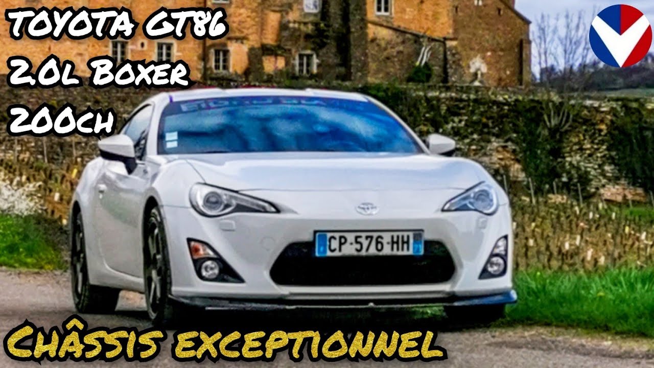Essai Toyota GT86, 2.0l 4cyl Boxer ,200ch/205nm. Sportive prodigieuse et abordable !