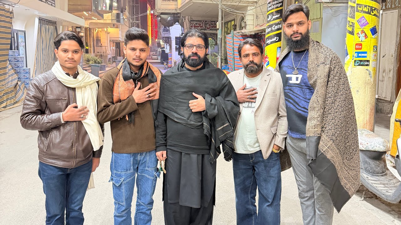 Candle march in karbala / majlis by Asif raza / noha by farhan ali waris Karbala #karbala #shia #fyp
