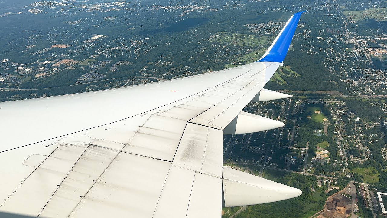 4K | United Airlines Boeing 757-200 Afternoon Takeoff From Newark Liberty