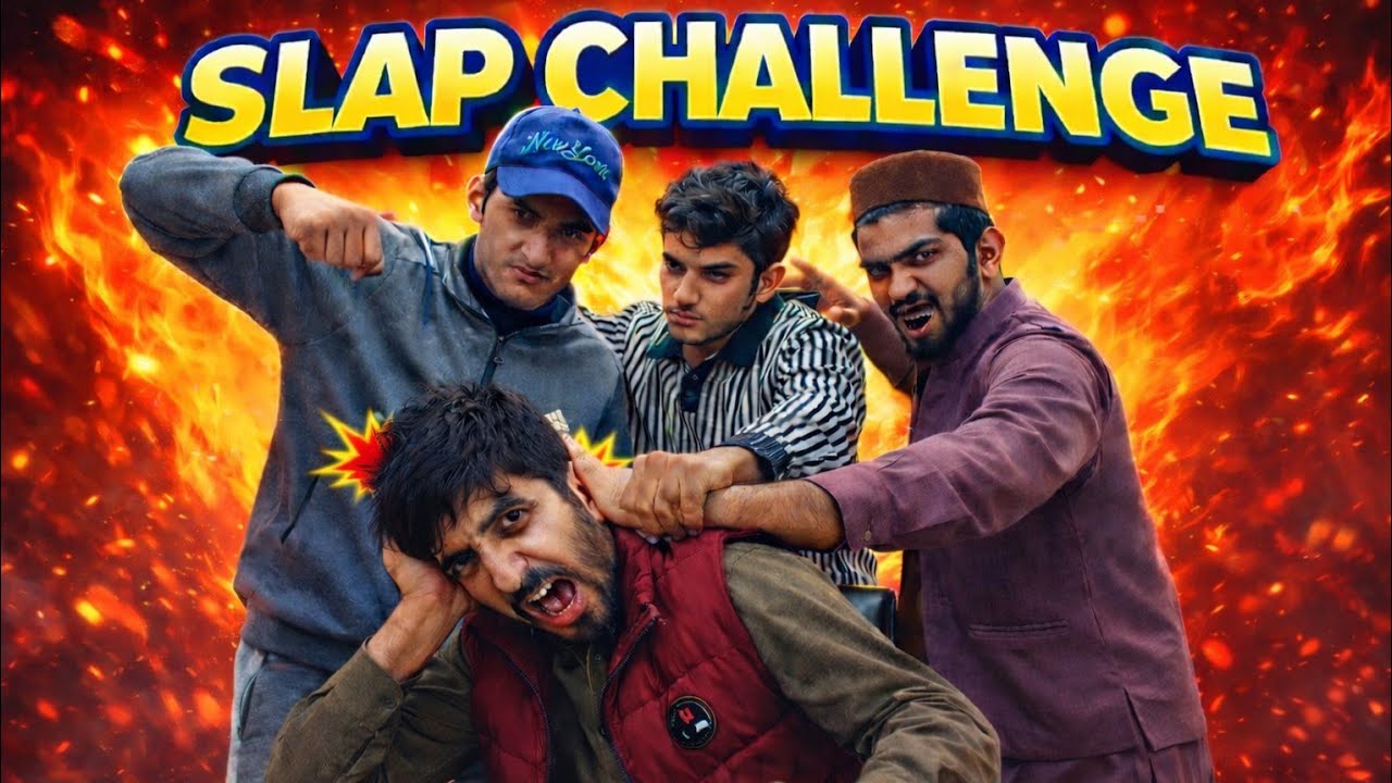 SLAP CHALLENGE 😱 | Real Reaction With Friends 🔥