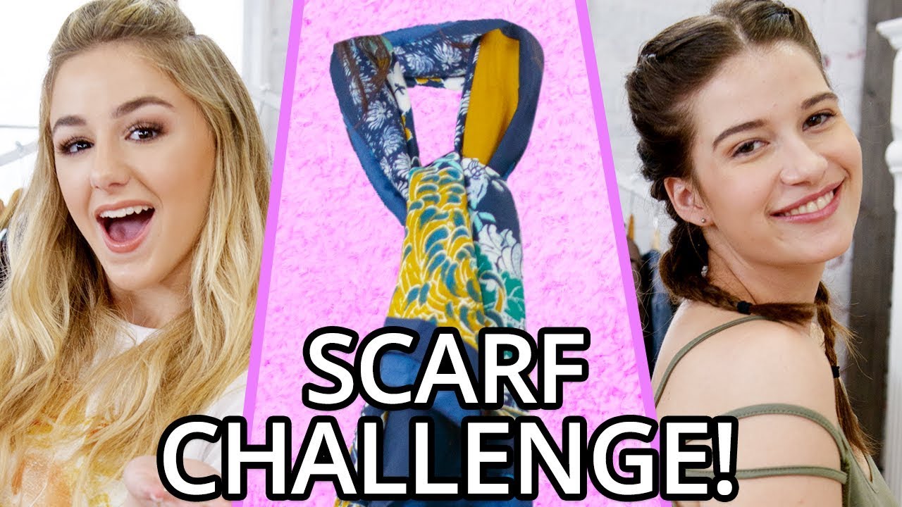 SCARF Outfit Challenge?! w/ Chloe Lukasiak & Marissa Rachel!