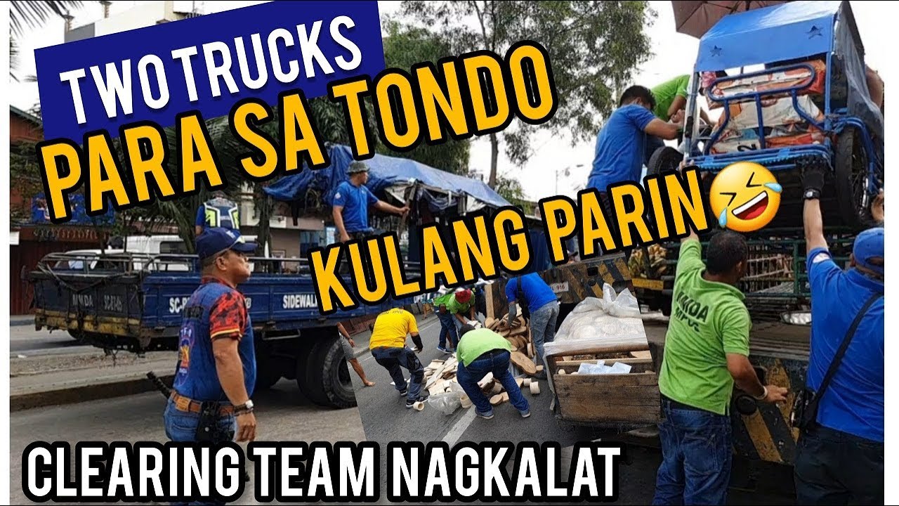 MGA NAKUMPISKA, NAHULOG SA KALSADA! - TONDO CLEARING OPERATION 2019