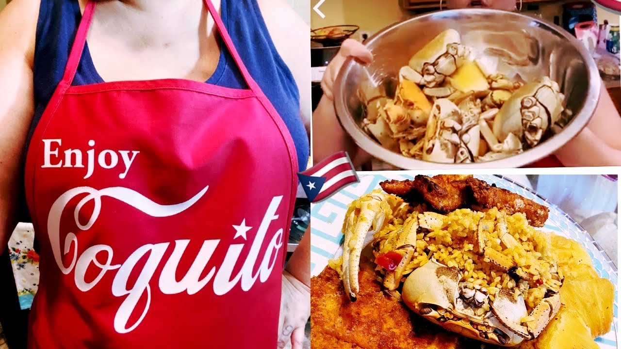Cook With Me | Arroz Con Jueyes | Puerto Rican Rice & Land Crab | Boricua Mom Life