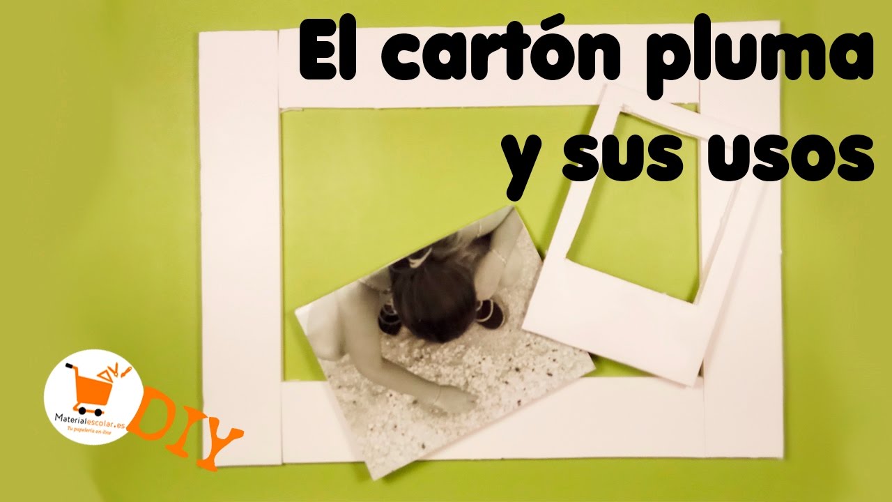 ¿Qué es el cartón pluma? ¿Para qué se usa? - Materialescolar.es