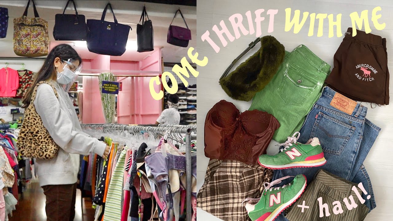 COME THRIFT WITH ME *ukay tips + sPicY haul*