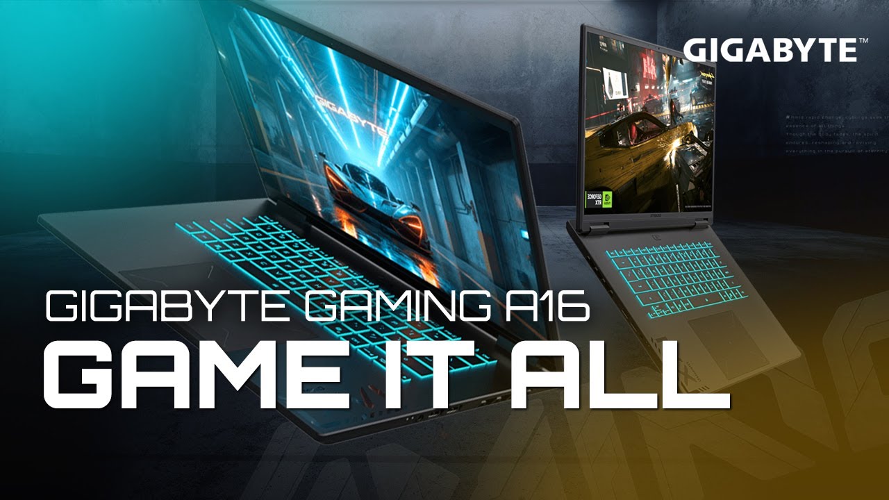 The Gigabyte A16 Gaming Series Product Guide