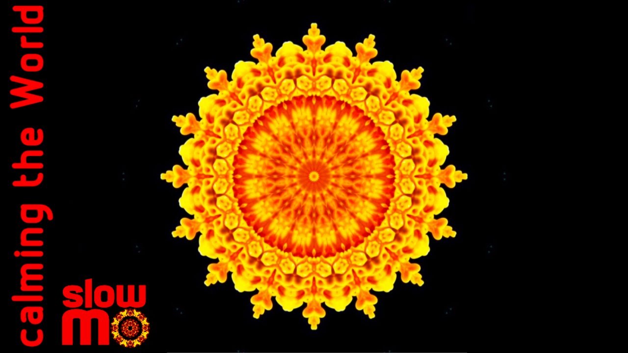 Mesmerizing Visuals | Kaleidoscope Video | Slow Motion | Ambient Music for Chill | HD ASMR Visuals