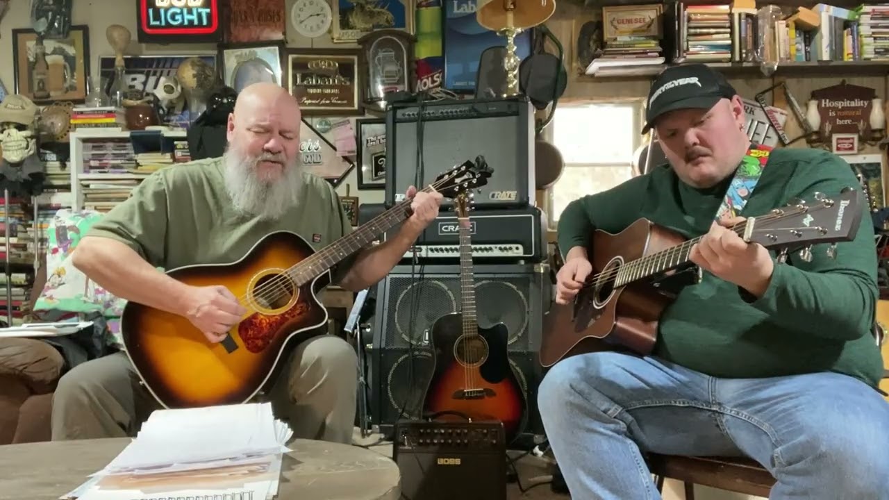 Acoustic cover of Styx Man In The Wilderness by DoubleBruno