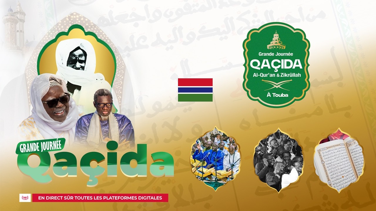 🔴LIVE .Journée Qacida Keur Serigne Touba Bakau Résidence Cheikhoul Khadim -gambia